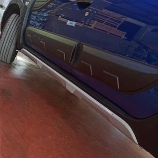 EuroCap sideskørter/indstigningslister (2 stk., grå) Renault Duster 2018–2024 foto 1