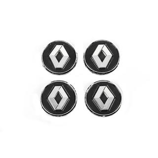 Fælgcenterkapsler sorte med ring 81568 (57 mm til 49 mm, 4 stk.) foto 2