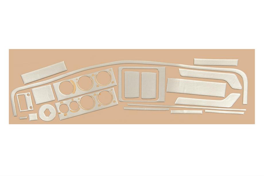 Renault 19 1992–1998 Instrumentbrætpanel-indsatser (Meric) Aluminium Image