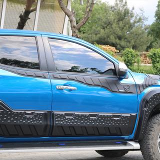 Øvre dørlister 2019+ (6 stk., ABS) Mitsubishi L200 2015–2024 foto 1
