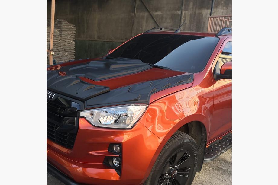 Isuzu D-Max 2019– Motorhjelmsbeskytter (ABS) Image