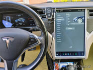 Tesla Model S 2012– EVA gulvmåtter (2012-2021, beige) foto 4