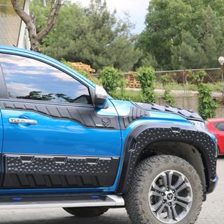 Hjulskærmsudvidere V2 (2019+, EuroCap) Mitsubishi L200 2015–2024 foto 3