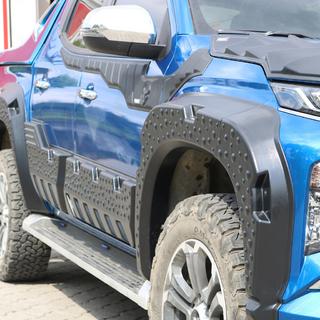 Hjulskærmsudvidere V2 (2019+, EuroCap) Mitsubishi L200 2015–2024 foto 4