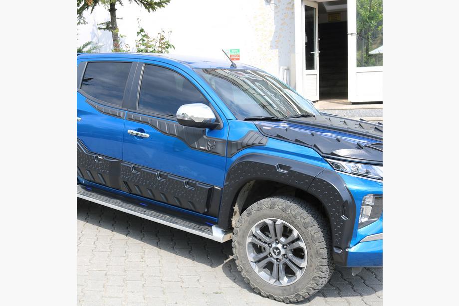 Mitsubishi L200 2015–2024 Hjulskærmsudvidere V2 (2019+, EuroCap) Image