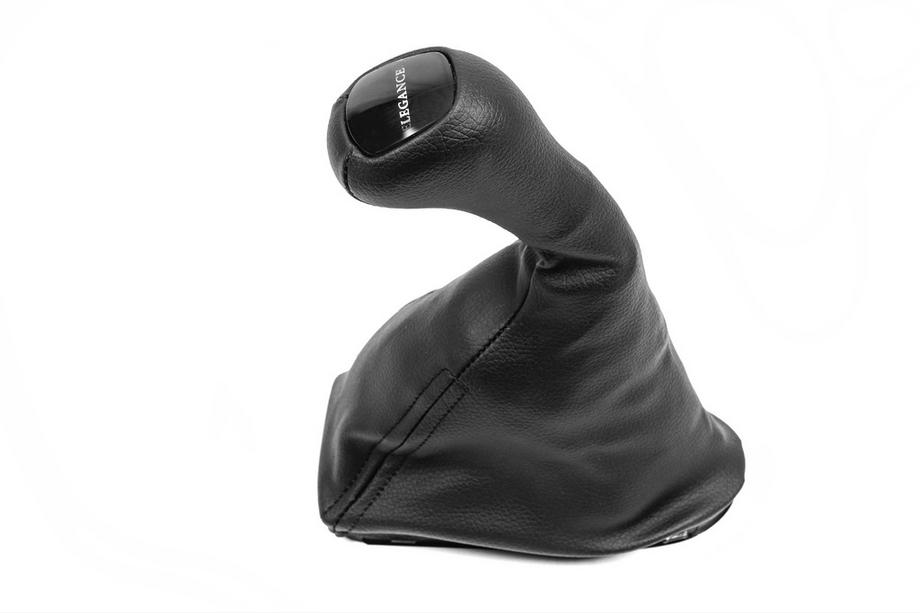 Mercedes E-klasse W211 2002–2009 OEM Elegance gearknop og manchet (kunstlæder) Foto 1