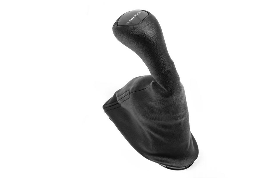 Mercedes E-klasse W211 2002–2009 OEM Elegance gearknop og manchet (kunstlæder) Foto 3