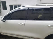 Volkswagen Touareg 2010–2018 Vindafvisere med kromliste (4 stk., Niken) foto 2