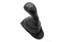 Mercedes E-klasse W211 2002–2009 Gearknop og gearmanchet OEM Avantgarde-Mercedes (kunstlæder) foto 4