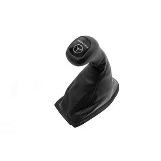 Gearknop og manchet til gearskifter OEM Elegance-Mercedes (kunstlæder) Mercedes E-klasse W211 2002–2009 foto 4