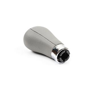 OEM gearknop (kunstlæder, glat grå) foto 2