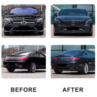 Bodykit-sæt S65 AMG Mercedes S-class C217 Coupé 2014–2020 foto 1