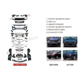 Bodykit-sæt S65 AMG Mercedes S-class C217 Coupé 2014–2020 foto 2