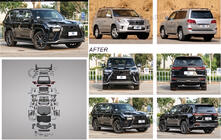 Lexus LX570/450d 2008–2022 Facelift-kit til LX600 foto 7