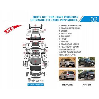 Facelift-kit til LX600 foto 2