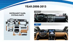 Lexus LX570/450d 2008–2022 Interiør opgraderingssæt til LX600 (Full) foto 2
