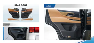 Lexus LX570/450d 2008–2022 Interiør opgraderingssæt til LX600 (Full) foto 5