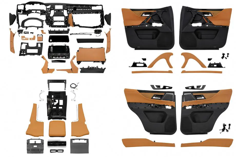 Lexus LX570/450d 2008–2022 Interiør opgraderingssæt til LX600 (Full) Image