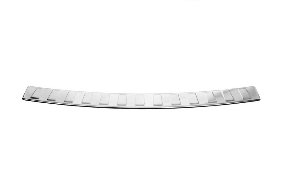 BMW X3 F25 2011–2018 Bagkofangerbeskytter i rustfrit stål til bagkofanger OmsaLine (blank, rustfri) Foto 4