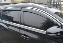 Chery Tiggo 7 2020– Vindafvisere med kromliste (4 stk., Niken) foto 1