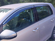 Volkswagen Golf 6 2008–2014 Vindafvisere med kromliste Niken (HB, 4 stk) foto 2