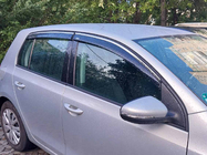 Volkswagen Golf 6 2008–2014 Vindafvisere med kromliste Niken (HB, 4 stk) foto 1