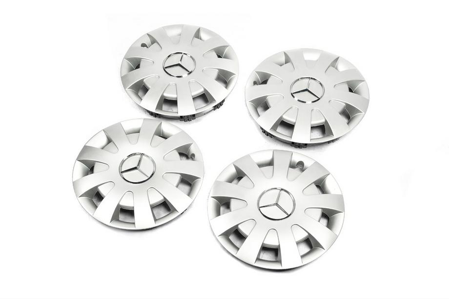 Mercedes Sprinter W906 2006–2018 Hjulkapsler grå ABS R16 (1 låsering, 4 stk.) Image