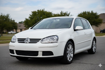 Volkswagen Golf 5 2003–2009 Forlygter med LED-lys Silver (2 stk) foto 1