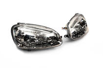 Volkswagen Golf 5 2003–2009 Forlygter med LED-lys Silver (2 stk) foto 3