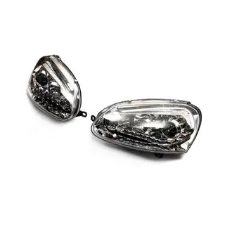 Forlygter med LED-lys Silver (2 stk) foto 2