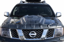 Nissan Navara 2006–2015 Motorhjelmsbeskytter (ABS) foto 2