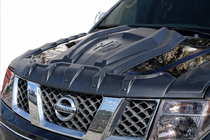 Nissan Navara 2006–2015 Motorhjelmsbeskytter (ABS) foto 1