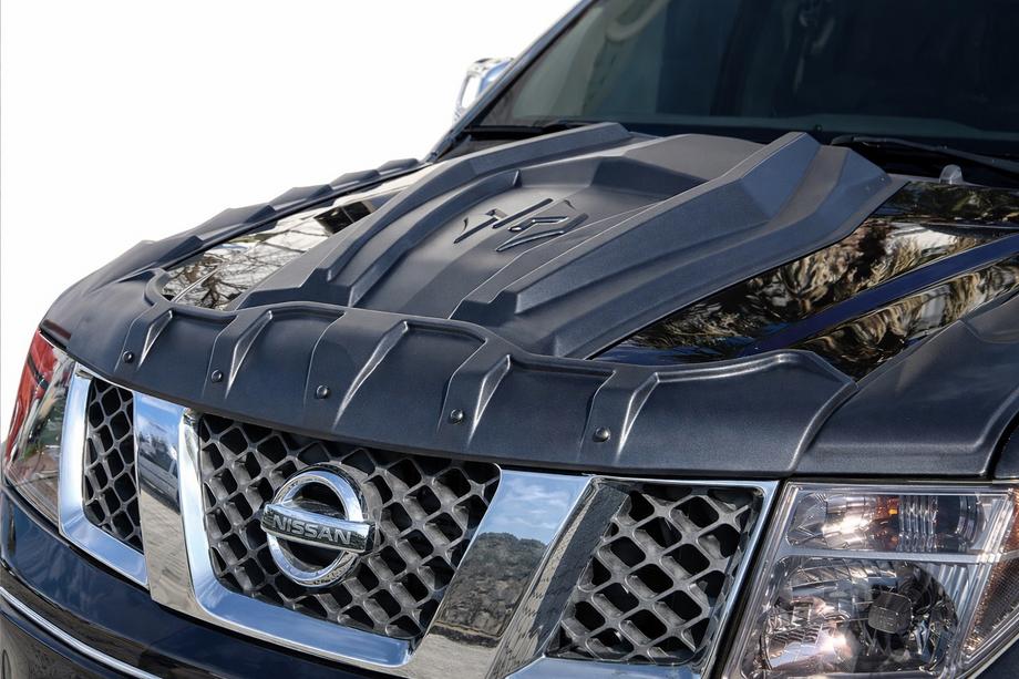 Nissan Navara 2006–2015 Motorhjelmsbeskytter (ABS) Image
