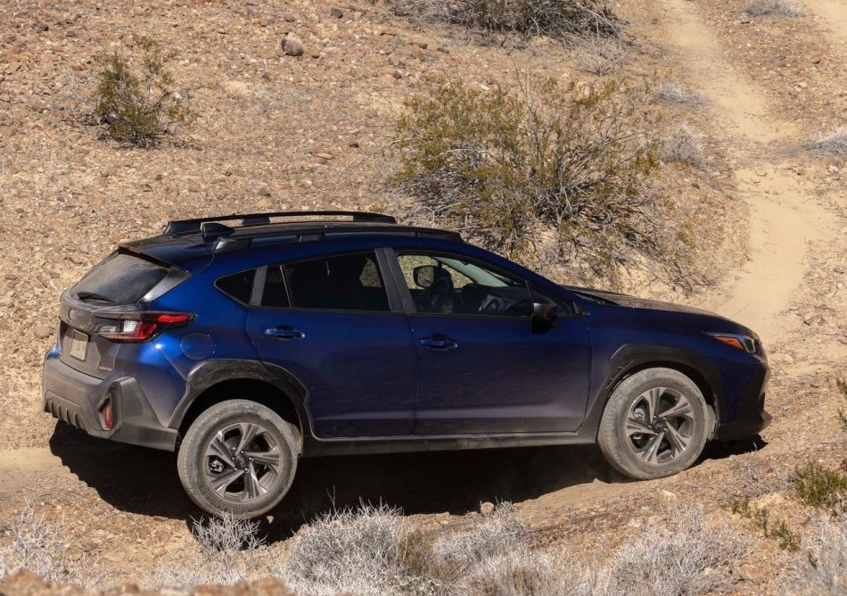 Test af den firehjulstrukne crossover Subaru Crosstrek