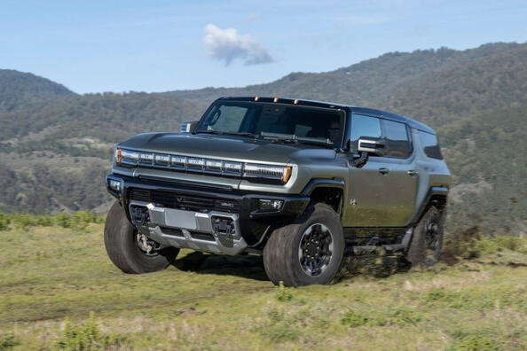 Test af den elektriske SUV Hummer EV
