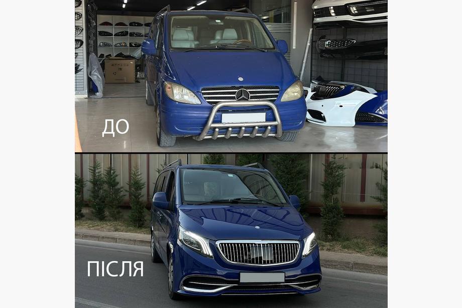 Mercedes Vito W639 2004–2014 Restyling-kit til W447 Maybach Foto 5