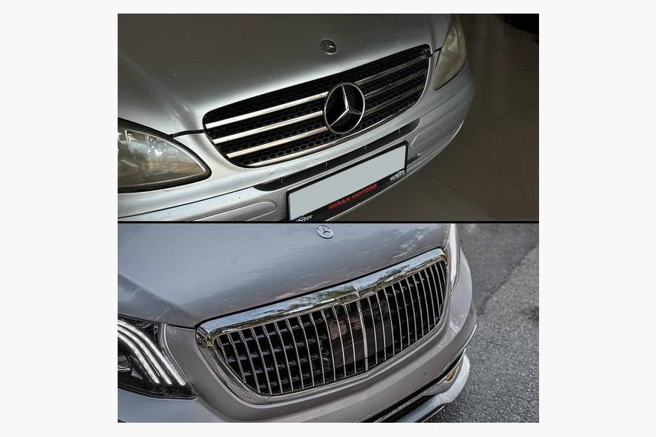 Mercedes Vito W639 2004–2014 Restyling-kit til W447 Maybach Foto 6