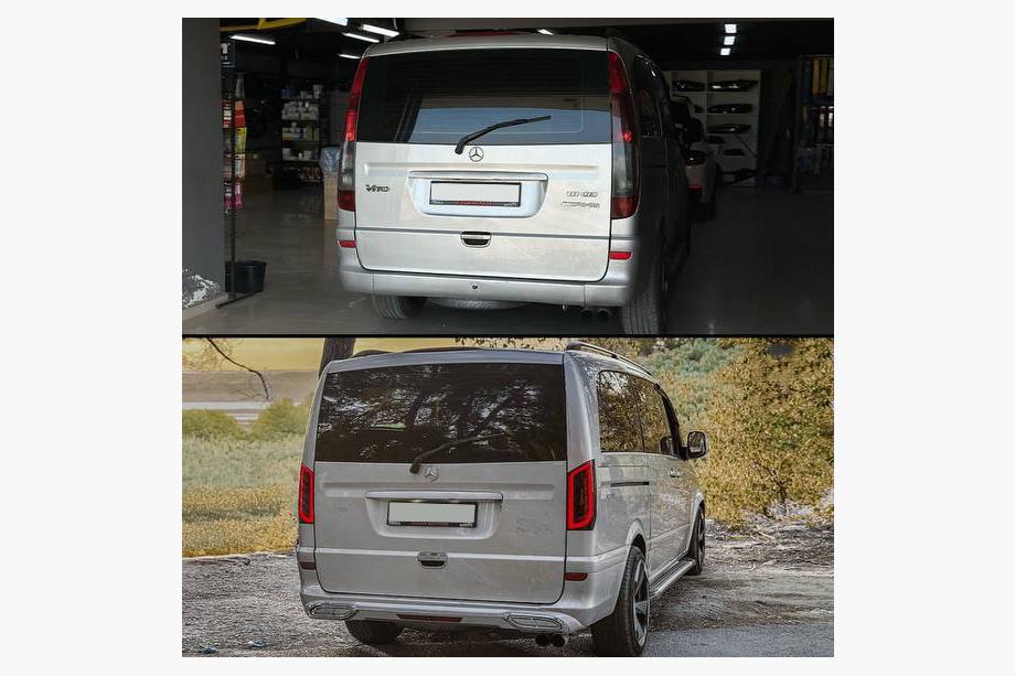 Mercedes Viano 2004–2014 Restyling-kit til W447 Maybach Foto 6