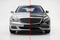 Mercedes S-Klasse W221 2005–2013 Facelift-kit til X222 Maybach S600 foto 1