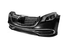 Mercedes S-Klasse W221 2005–2013 Facelift-kit til X222 Maybach S600 foto 27