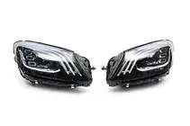 Mercedes S-Klasse W221 2005–2013 Facelift-kit til X222 Maybach S600 foto 29