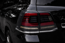 Toyota Land Cruiser 200 2007–2021 Baglygter 2008-2015 (Sequential Red) foto 2