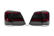 Toyota Land Cruiser 200 2007–2021 Baglygter 2008-2015 (Sequential Red) foto 5