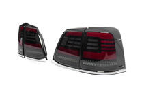 Toyota Land Cruiser 200 2007–2021 Baglygter 2008-2015 (Sequential Red) foto 4