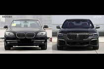 BMW 7-serie F01/F02 2008–2015 Restyling-kit til G12 M760 (inkl. udskiftning af bagklap og bagskærme) foto 133