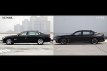 BMW 7-serie F01/F02 2008–2015 Restyling-kit til G12 M760 (inkl. udskiftning af bagklap og bagskærme) foto 132