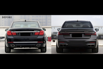 BMW 7-serie F01/F02 2008–2015 Restyling-kit til G12 M760 (inkl. udskiftning af bagklap og bagskærme) foto 131