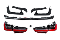 BMW 7-serie F01/F02 2008–2015 Restyling-kit til G12 M760 (inkl. udskiftning af bagklap og bagskærme) foto 65