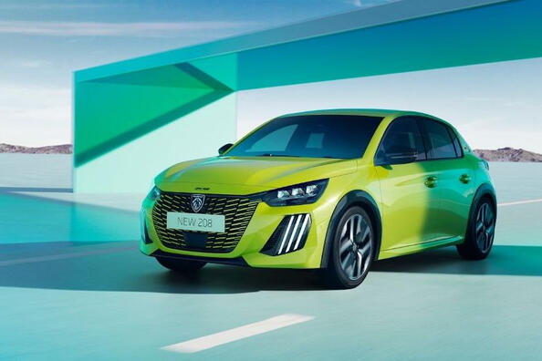 Opdateret kompakt hatchback Peugeot 208
