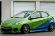 Lille, men barsk: hatchback-tuning til kompaktbilfans foto 2